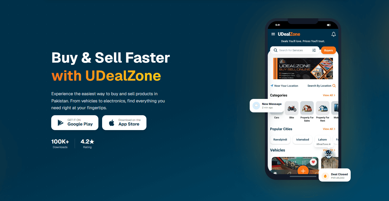 Udeal Mobile Mobile App